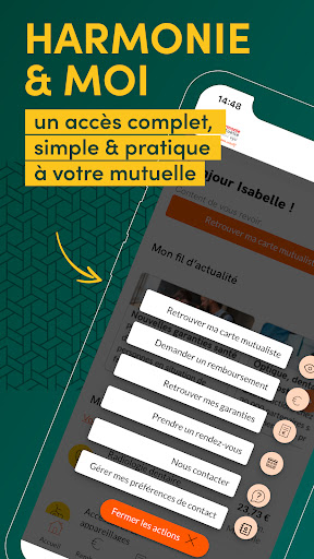 Android application Harmonie & moi screenshort