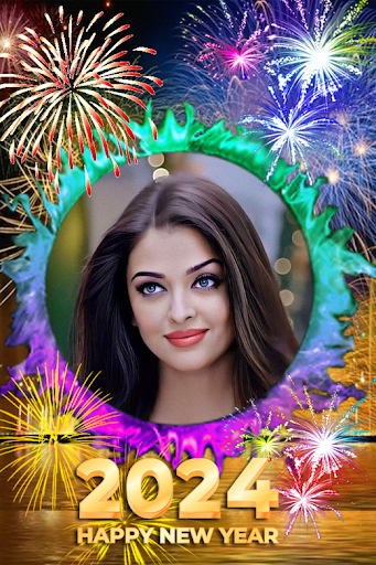 Android application New year photo frame 2024 screenshort