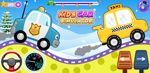 Kid Builder Car Auto Race Game