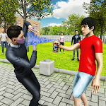 Cover Image of Tải xuống Virtual High School Gangster: Bad Guys Bully Sim  APK