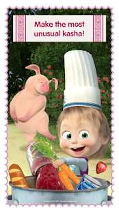 Masha en Bear: Cooking Dash