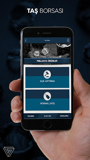 Android application Taş Borsası screenshort