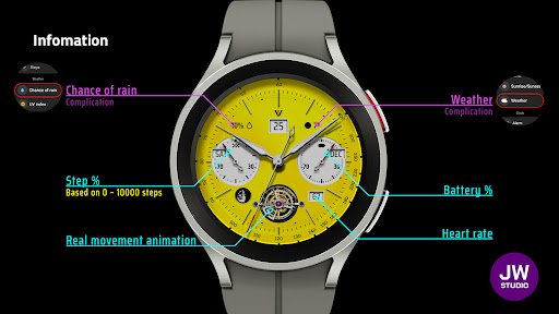JW102 jwstudio watchface Screen 2