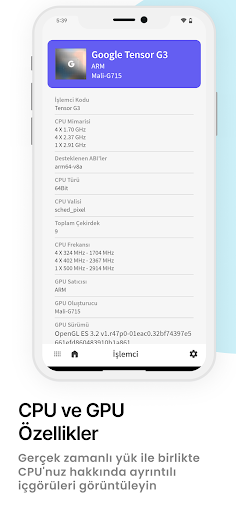 Device Info: System & CPU Info ekran görüntüsü