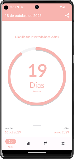 Vista previa de la aplicación