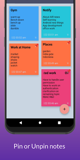 My ColorNotes Screen 3