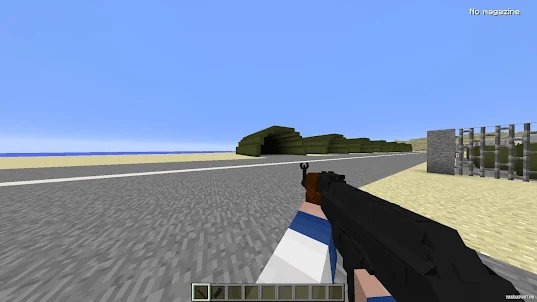Guns Mod สำหรับ Minecraft PE
