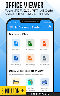 Скачать Document Reader : Documents Viewer - PDF Creator Онлайн бесплатно на Андроид