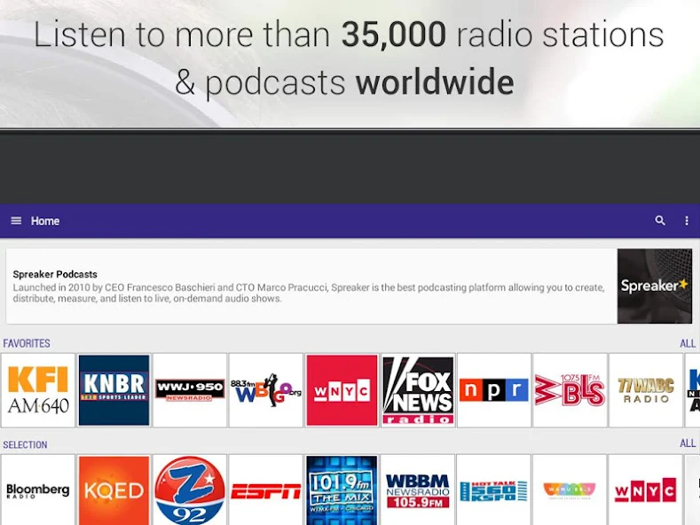 Radioline: Radio & Podcasts