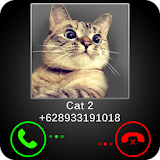 Fake Call Cat Joke icon