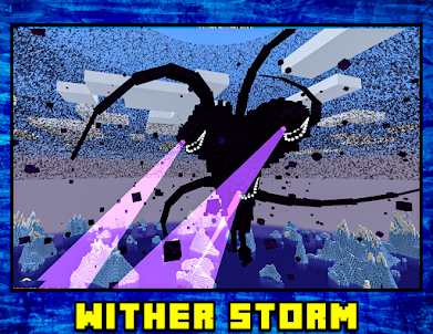 Pixel wither storm stage 4 pixel art