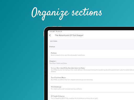 Novelist - Write novels