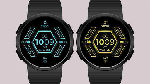 SM Sports Digital Watch Face Screen 2
