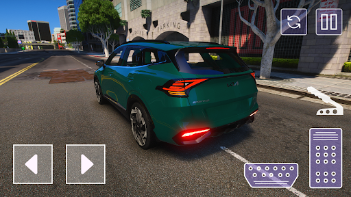 Drive Kia Sportage Car Parking