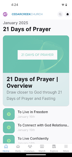 CedarCreek Church App Screenshot 3 - AppWisp.com