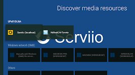 screenshot of Vimu Media Player for TV