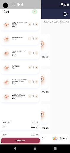 ixora | POS Screen 3