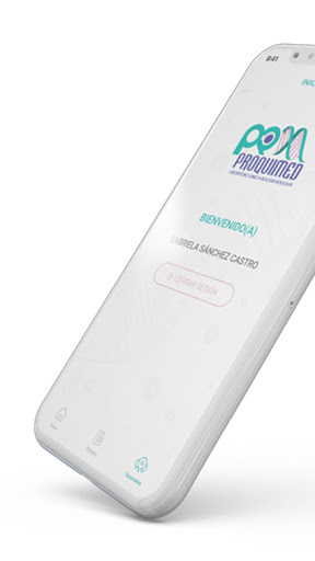 Android application Laboratorio Proquimed screenshort