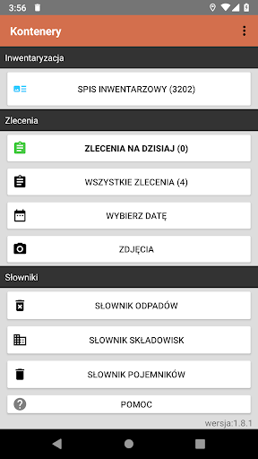 Kontenery Screen 2