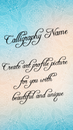 CALLIGRAPHY NAME - Add text ov