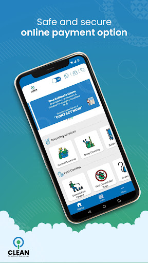 iClean Services Screen 3