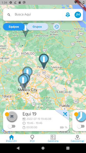 Finder&Tracker Mobile Screen 3