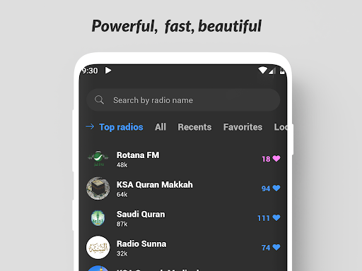 Saudi Arabia Radio online Screenshot 1 - AppWisp.com