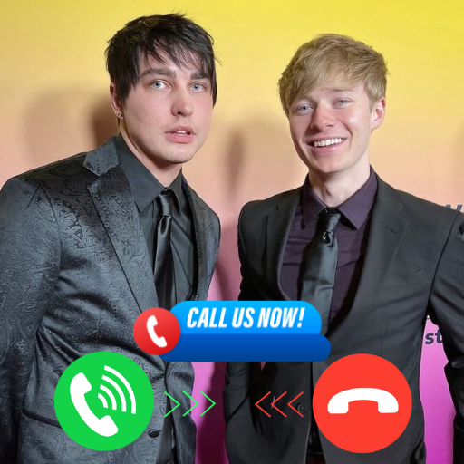 Sam and Colby Fake Call logo