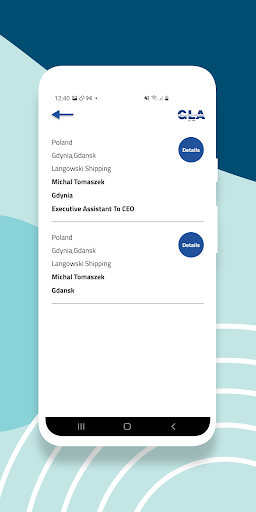 GLA Members App Screen 2
