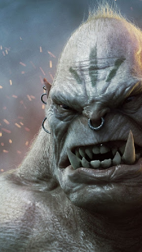 Android application orc wallpaper screenshort