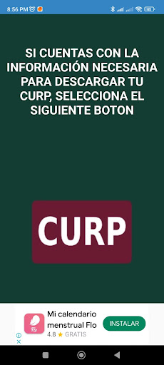 Consultar CURP México Screenshot 2 - AppWisp.com