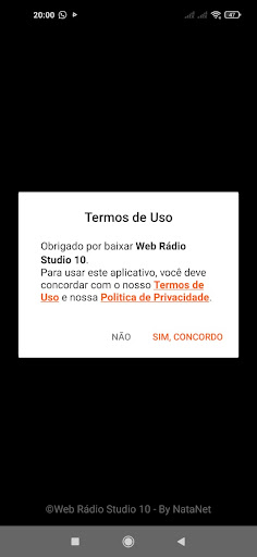 Android application Web Rádio Studio 10 screenshort