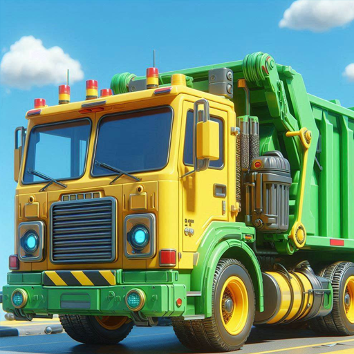Garbage Truck Games Trucker logo