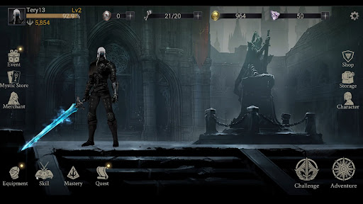 Screenshot of Demon Hunter: Shadow World