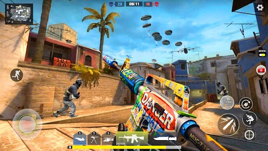 Real FPS Shooting Games MOD APK (Unlimited Money) 4
