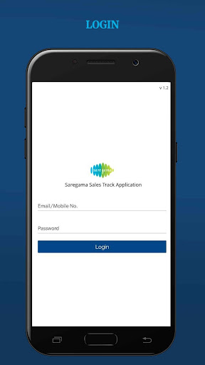 Android application Saregama Sales Track Applicati screenshort