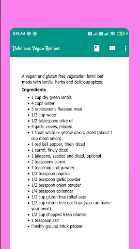 Delicious Vegan Recipes