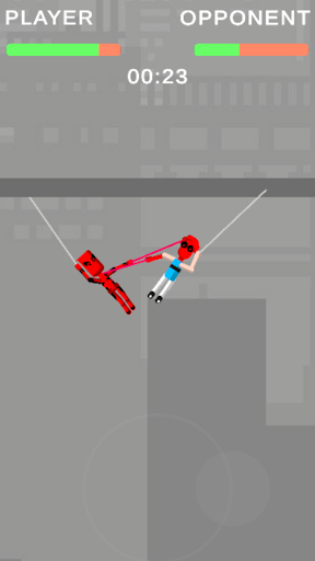 Android application Ragdolls on the Rope screenshort