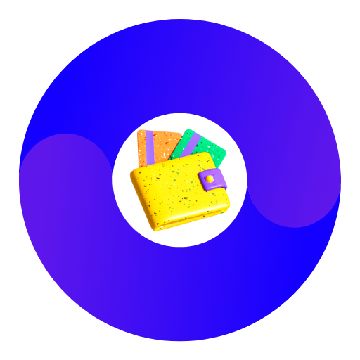 Omega:Bitcoin & crypto wallet logo