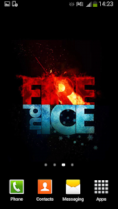 Fire and Ice Live Wallpaper For PC installation