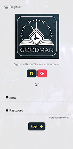 Android application GOODMAN screenshort