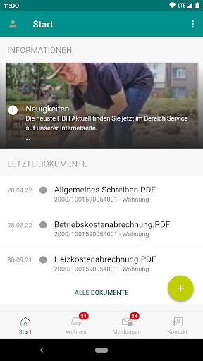 Android application HBH App screenshort