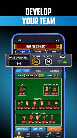 Game screenshot Ultimate Pro Football GM apk download