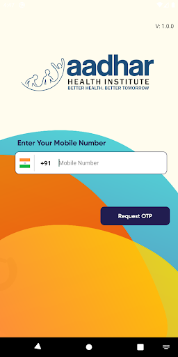 Android application Aadhar Employee screenshort