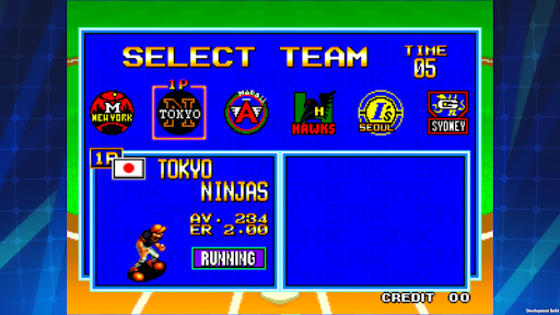 BASEBALL STARS 2 ACA NEOGEO Screen 2