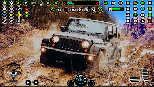 Trò chơi lái xe jeep địa hình