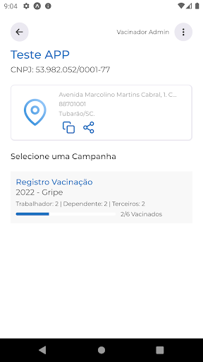 Vacina SESI Screen 3