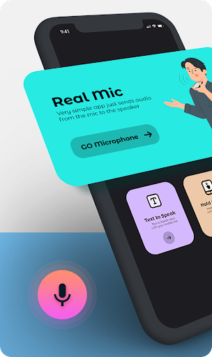 Android application Live Microphone, Mic Announce screenshort