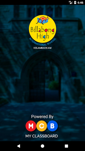 Android application Billabong Kelambakkam Parent screenshort