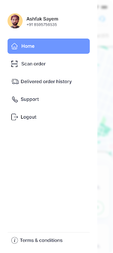 Buyume Delivery Rider Screen 2